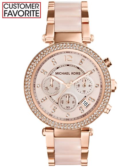 michael kors michael kors damen parker watch mk5865|mk5896i.